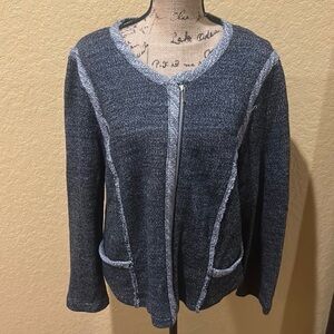 Style & Co black/gray cardigan (gb), size XL, like new | offer in description